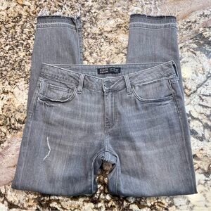 Zara Raw Hem Jeans